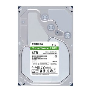 Toshiba 6TB 3.5″ Surveillance Hard Drive S300
